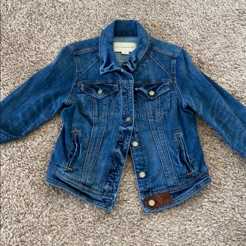 Anthropologie denim jacket